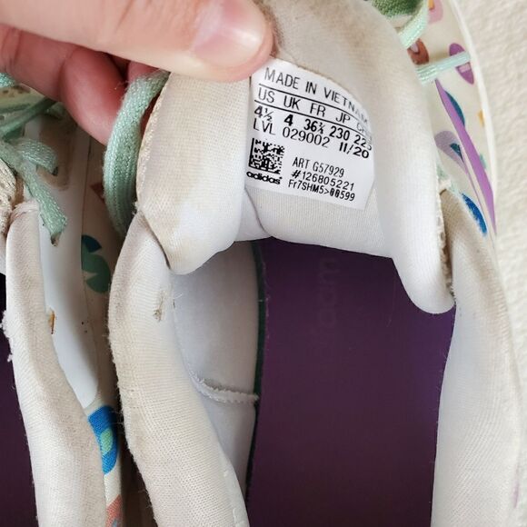 Adidas Legos DOTS Fortarun Running Shoes Size 4.5 - Picture 6 of 11